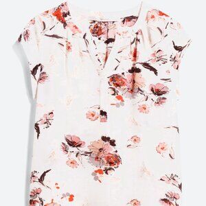 Fun2Fun Walden Split Neck Blouse